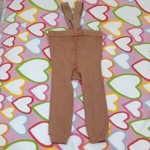 Cozy Kids' Brown Overalls 9-12 Months